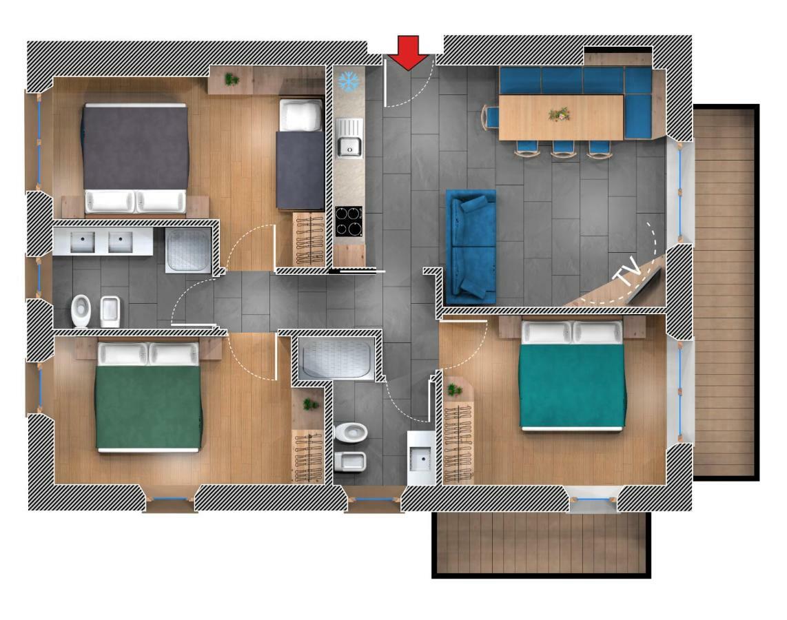 Casa Giusto Daire Livigno Dış mekan fotoğraf